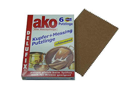 Preisvergleich Produktbild Kupfer und Messing Metall Reinigungstücher