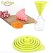 Produktbild Idea High Trichter, faltbar, zufällige Farben, zusammenklappbar, tragbar, Küchenwerkzeug
