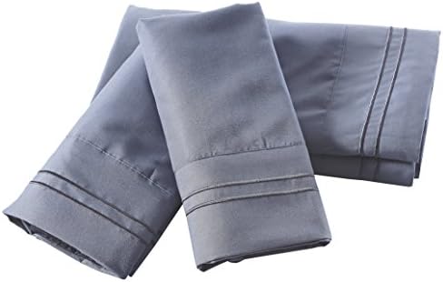 Pisces Global Microfiber 3-Piece Sheet Set, Blue, Twin