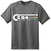 Produktbild Herren C64 T Shirt ANTHRAZIT Commodore Beunruhigter Blick Klassisch Mode ATARI AMIGA (L)