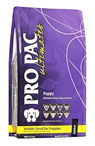 PROPAC Ultimates Puppy Chicken & Brown Rice Formula Dry Dog Food, 2.5-kg