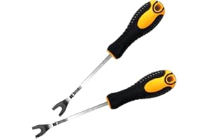 HEIBTENY Cacciavite per auto rivestimento interno clip, estrattore per unghie, strumento di fissaggio