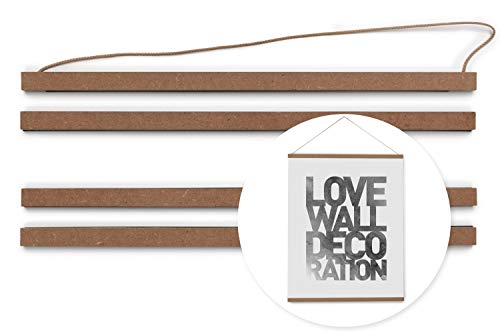 REINDERS Posterleiste - Posterschiene - magnetische Klemmleiste - Posterhänger für Bilder und Poster (61)