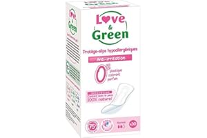 LOVE & GREEN PACK Love & Green Prottège-slips Anti-Irritation Normal x30 (lot de 120 protège-slips)
