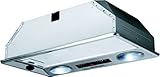 2 motores de 120 W Orbegozo CA 07260 IN-Campana Cassette, INOX, 2 Motores de 120 W, Acero Inoxidable