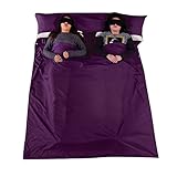 Multiusos: Este envelope-style saco de dormir es ligero y puede mantener el calor en su sitio Camp después de un día de senderismo y escalada