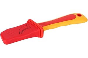 AKOZON Knipex Tools, Couteau D'électricien Isolant Couteau Anti-magnétique Dénudeur de Câbles D'électricien Cutter IEC60900 1000V Lineman Hawkbill Fast Strip