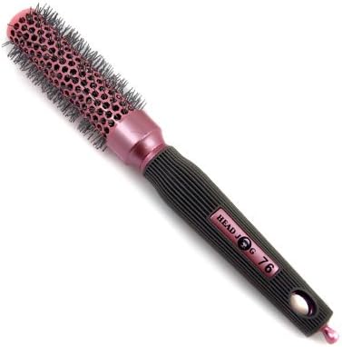 Head Jog 76 Professional Ionic Ceramic Pink Radial Hair Brush - Slim