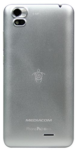 Mediacom PhonePad Duo G515 Smartphone da 8 GB, Dual-SIM, Argento