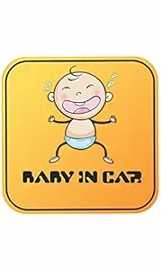 CVANU Baby On Board Kids Safety Warning Sign Sticker for Car Window (Pack of 20) CV-14