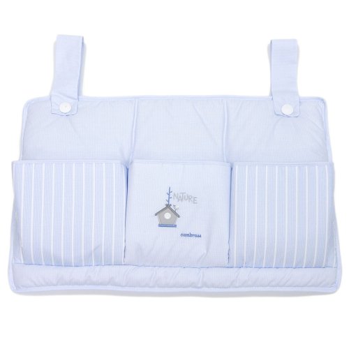 Cambrass Cot Tidy (Blue)