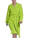 Produktbild Vossen Damen Bademantel Rom, Einfarbig, Gr. S (36/38), Grün (meadowgreen)