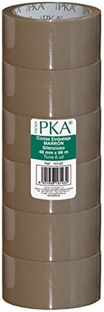 PKA 16143 – Tower of Silent Seal, 48 mm x 66 m, Pack of 6, Brown