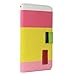 Produktbild Sony Xperia Z1 Compact Hülle Bunt Kartenfach Zum Klappen Flip Case - Colorful Design mit 4 Fächern - Optimaler Schutz durch Magnetverschluß - Pink Gelb Rosa