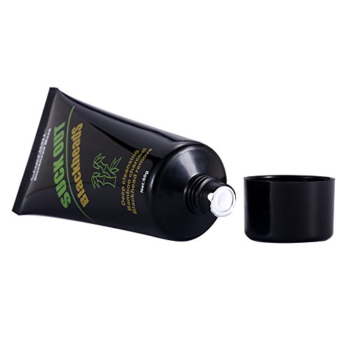 Black mask, Black Head Maske, Peel off Maske, Mitesser Maske, Mitesser Gesichtsmaske, Gesichtsmasken Schwarz Black Mask, Blackhead Remover Mask, Black Mud Mask Mitesser, BUOCEANS® Tiefenreinigung Mitesser Akne Entferner Peel off Maske Pore Acne Peel Purifying Mask, Beauty Skin Care Mitesser entferner Mask, Mitesser Öl-Kontrolle (60g) - 8