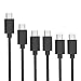 Produktbild AUKEY Micro USB Kabel ( 6 Stücke: 3m*1 + 2m*1 + 1m*2 + 0,3m*2 ) Android Ladekabel und Datenkabel für Android Smartphones wie Samsung / HTC / HUAWEI / Kindle - Schwarz