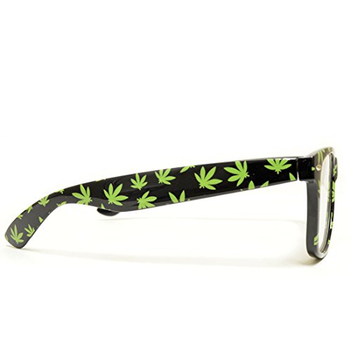 GloFX Hombres gafas de difracción un tamaño verde