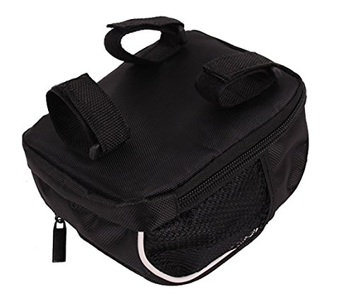 Disconano Fahrrad-Lenkertasche mit regendichter Schutzhaube - 7