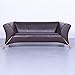Produktbild Rolf Benz 322 Designer Leder Sofa braun Zweisitzer Couch #6001