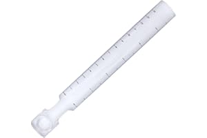 MONOJLY Lente d'ingrandimento portatile 10x Lente d'ingrandimento Righello adatto per la lettura di piccole stampe e qualità dei documenti Materiale acrilico realizzato