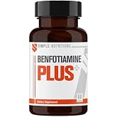 Simple Nutritions Benfotiamine Plus 60 Kaps&uuml;l I 25 mg Benfotiamin + 75 mg Tiamin HCl I B1 Vitamini İ&ccedil;eren Takviye Edici Gıda 