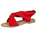 Produktbild ODRD Sandalen Shoes Lässige Lässige Peep Toe der Frauen beiläufige Zehen-Strand-Sandalen Slip On Flat mit Schuhen Schuhe Strandschuhe Freizeitschuhe Turnschuhe Hausschuhe