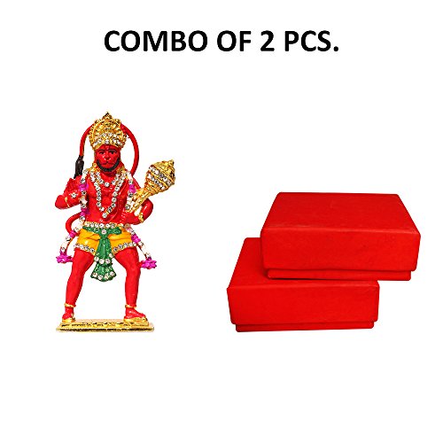 ART N HUB 24 K Gold Plated With Stones Hindu God Hanuman Car Dashboard Figurines & Idols (Brass_76X0059MC02YTSS_Multicolor_Pack of 2) RS.678 (66.00% Off) - Amazon