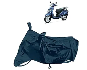 Horseyaart - Honda Activa 125 Scooty Cover Waterproof - Two Wheeler Bike / Scooter / Scooty Body Cover - Dustproof - UV Protection ( Gray with Mirror )