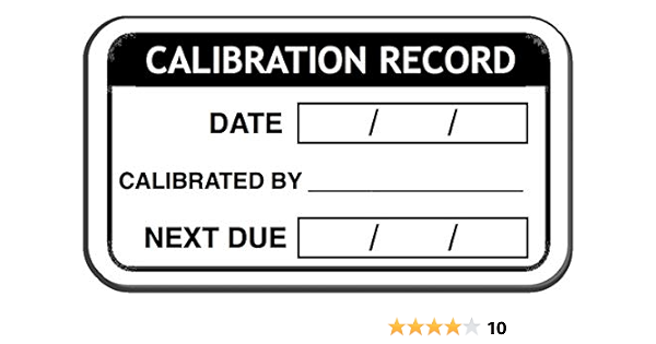 52 X Calibration Record Labels Next Due Reminder Stickers 2 Amazon Co Uk Stationery Office Supplies 52 X Calibration Record Labels Next Due Reminder Stickers 2 Amazon Co Uk Stationery Office Supplies
