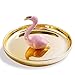 Produktbild Halskette stehen Flamingo Ring Halter für Schmuck Ostern Dish Tower Ohrring Tablett Keramik Veranstalter Halskette Armband Home Dekor Geburtstag Einweihungsparty Geschenk für ihre Freundin Tante Teen
