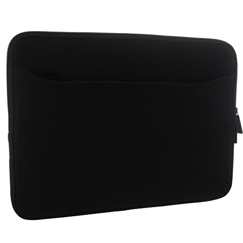 Smart-Planet® hochwertige Neopren Tablet Laptoptasche – Notebook Tasche für Geräte bis 11,6 Zoll 32 x 21,5 cm – Tablet PC Hülle / Sleeve z.B. Medion Akoya E2215T – in schwarz - 2