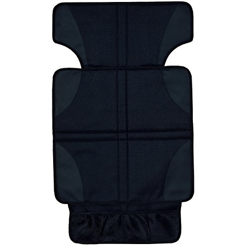 LCP Kids Autositzschoner Unterlage Kindersitz Rücksitzbank Schutzauflage auch für Isofix Kindersitze - 4