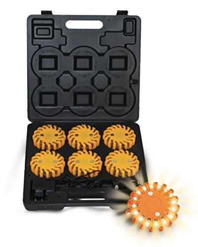 Valigetta di 6 paletti di segnalazione