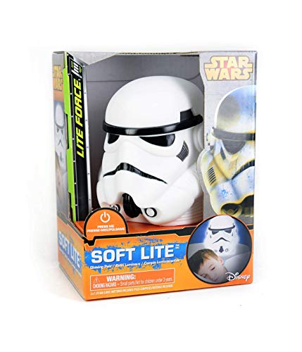 Joy Toy AG 10779 Lampe de Chevet Star Wars Soldat Impérial, Plastique, Blanc, 9 x 11 x 15 cm
