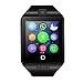 Produktbild ishenzu tragbar Bluetooth 3.0 Smart Watch Unterstützung SIM Karte und TF Karte Schrittzähler Schlaf Monitor Funktionen mit Kamera für Sony, sumsang LG, HTC Huawei Android-Telefone
