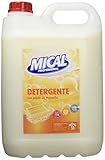 Para 55 lavados Mical Profesional Detergente Con Jabón De Marsella, Para Lavar A Mano - 5000 ml