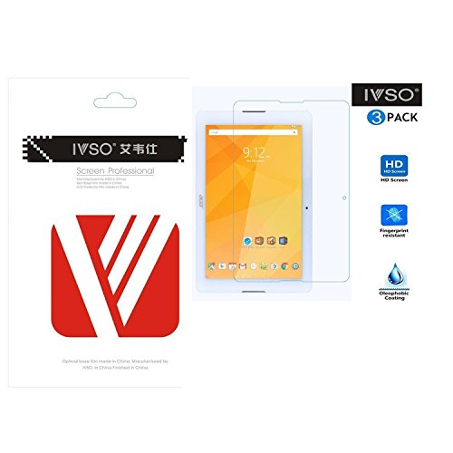 IVSO® 3 x Crystalclear Displayschutzfolie für Acer Iconia Tab 10 (A3-A40) 25,6 cm (10,1 Zoll Full HD) Tablet-PC Schutzfolie - 2
