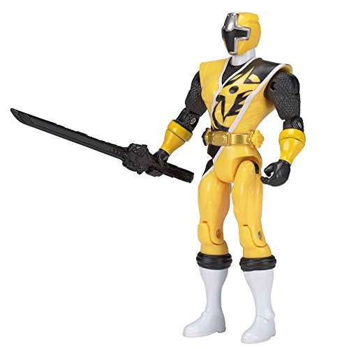 Power Rangers Ninja Steel - Figura acción Ninja Steel Ranger Amarillo (Bandai 43703)