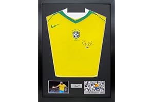 Kwik Picture Framing LTD DIY Football Shirt Frames Size 30” x 22”, Sports Football Shirt Frames| Black Mount - Black Frame