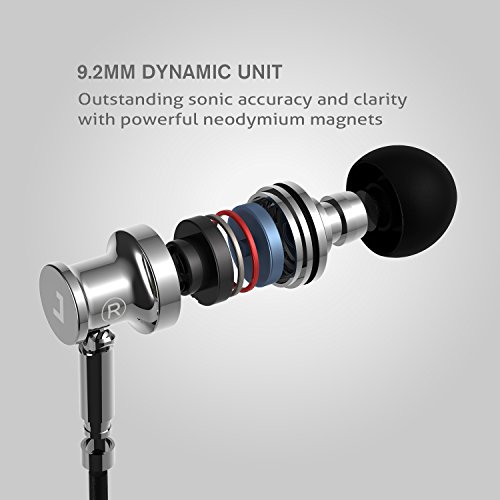 Jayfi JA40 Sonido Est  reo Auriculares In-Ear Los Auriculares Perfecto Calidad de Sonido con Micr  fono