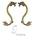 Produktbild 2028 Antik Finish aus massivem Messing Kleiner Drache Eintrag Eingang vorne Holz Holz Flammenlose Glas Aluminium Tür Pull Push Griff Sets, 2028#