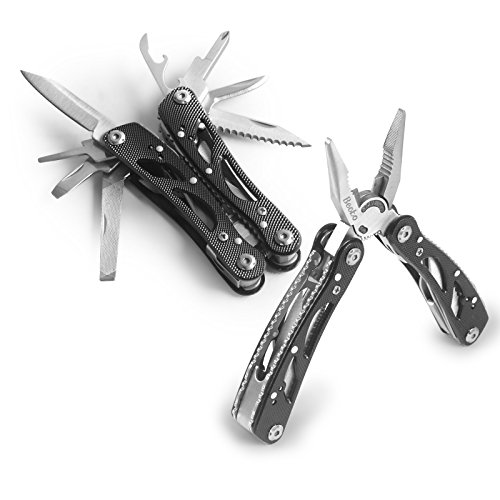 Becko schwarz 24-in-1 multifunktionale,zusammenklappbare und tragbare Kneifzange / Kombizange / gleitschutze elektrischen Werkzeug / Multifunktionswerkzeug Outdoor &Camping Zangen-Set - 3