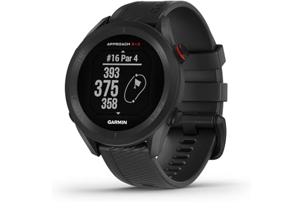 Garmin Approach S12 43 mm MIP Noir GPS (Satellite)