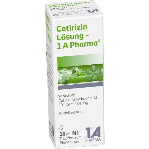 Preisvergleich Produktbild CETIRIZIN Lösung 1A Pharma 10 ml
