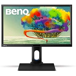 BenQ BL2420PT - Monitor para Diseñadores de 23.8" (2K QHD, 2560x1440, 100% sRGB, Rec. 709, IPS, modo CAD, Low Blue Light , Flicker-free, Altura y Rotación Ajustable), Color Negro