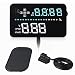 Produktbild Auto Head Up Display, Universal 3,5 ' ' Auto HUD OBD2 Digital KMH/MPH Tachometer Über Geschwindigkeit Alarm Multi-Color Windschutzscheibe Screen Projektor, Plug And Play