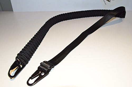 Acid Tactical 550 Parachute Cord ParaCord Sling 46" 117cm Quick Detach - Black / Black