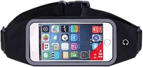Adjustable Running Belt-Waterproof Fanny Pack with Touch Screen, Waist Bag Fits iPhone 6,6s,7 plus, Samsung Galaxy S8 ,S8+