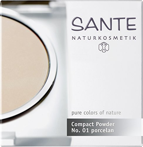 SANTE Naturkosmetik Compact Powder Nr.01 porcellan (9 g)