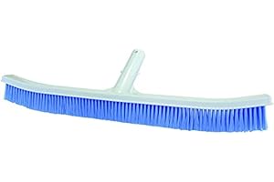 Steinbach 061120 szczotka do czyszczenia basenu, długa, uchwyt na drążek teleskopowy, szerokość 45 cm